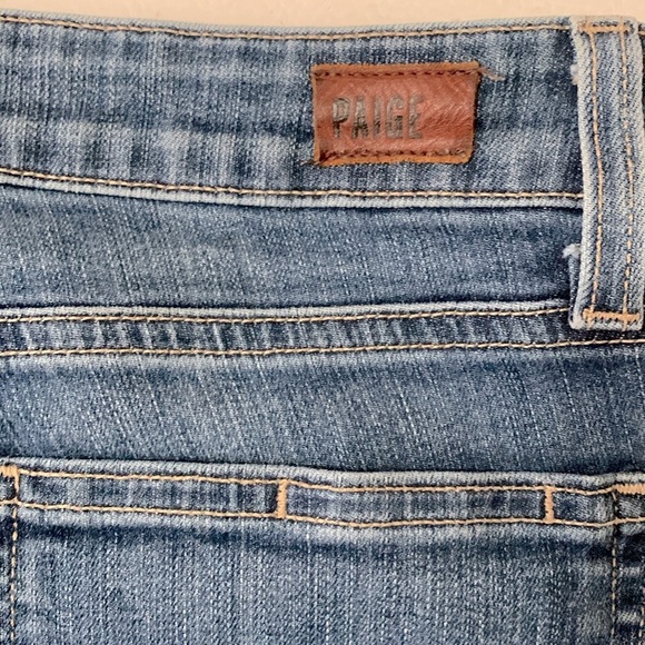 PAIGE Denim Kylie Crop Distressed Jeans size 30 - Picture 4 of 4